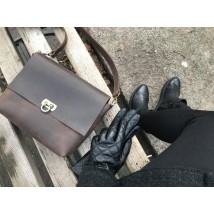 Bagster bag from handmade genuine leather (SB18B)
