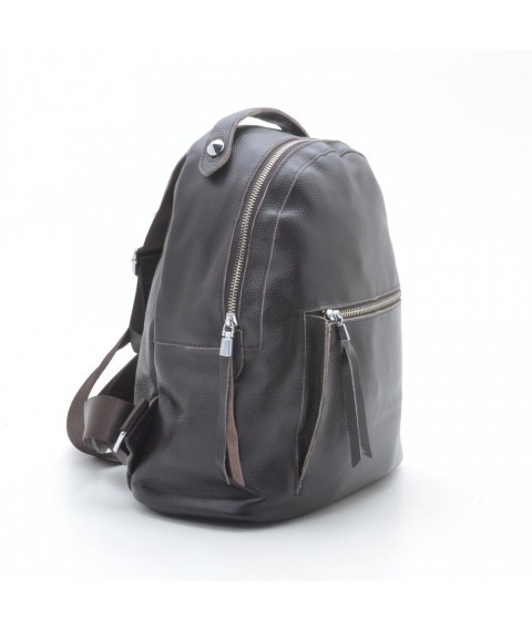 Рюкзак Bagster з натуральної шкіри (6600a9 brown)