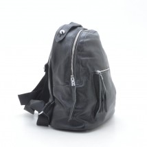 Bagster backpack from genuine leather (66009 black)