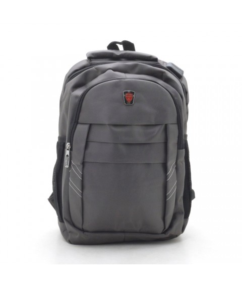 Bagster backpack with protection against pickpockets, Gray (8863 gray)