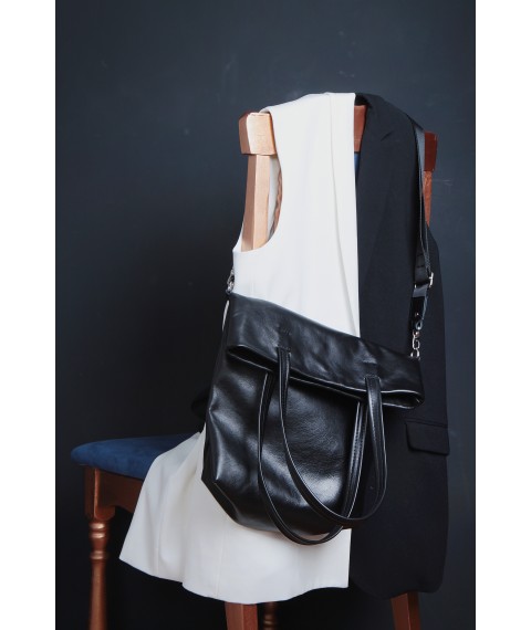 Bagster bag from handmade genuine leather (SB11k2B)