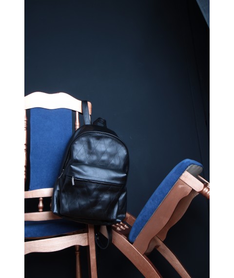 Bagster backpack from handmade genuine leather (STEGe64G)