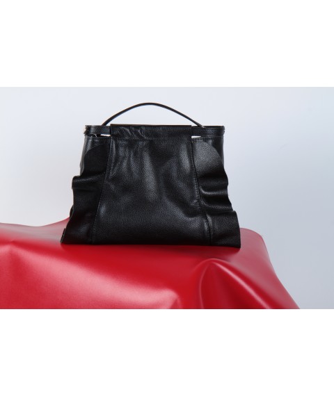 Bagster bag from handmade genuine leather (SB1f14B)