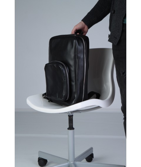 Handmade genuine leather Bagster backpack (MULTI6a5BPBL)