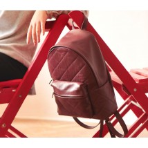 Bagster backpack from handmade genuine leather (STEG1MA)