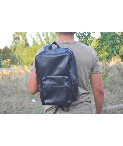 Bagster backpack from handmade genuine leather (DSLf8BP31)