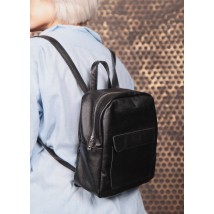 Handmade genuine leather Bagster backpack (SMBl4P41BL)