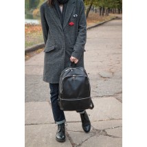 Bagster backpack from handmade genuine leather (TRPL3BPBL)