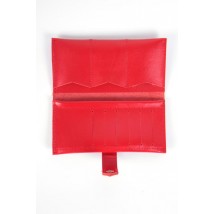 Handmade women's wallet Bagster (WBIG1RED)