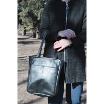 Bagster bag from handmade genuine leather (SB1B.P)