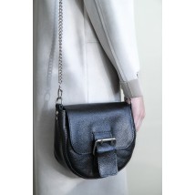 Bagster bag from handmade genuine leather (SMLUN1BL.P)
