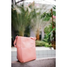 Handmade leather bag Bagster (SB2PNK)