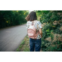 Bagster backpack from handmade genuine leather of M (XXBP.M.P)