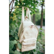 Bagster backpack from handmade genuine leather of M (XXBP.M.B)