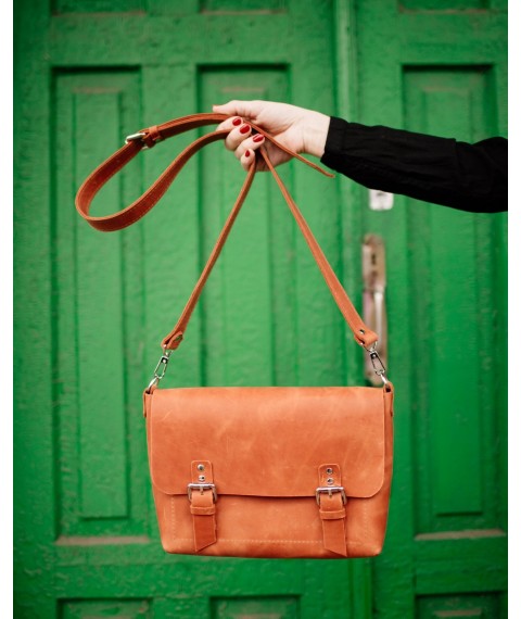 Bag handmade leather Bagster (RB2BQ)