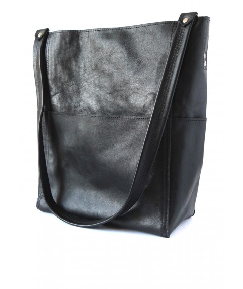 Bagster bag from handmade genuine leather (SB8B)
