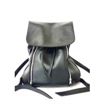 Backpack handmade leather Bagster (ROCKBP1BL)