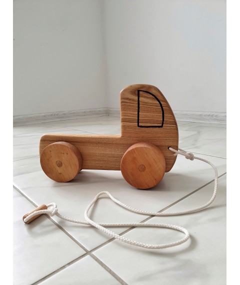 Wooden game wheelchair