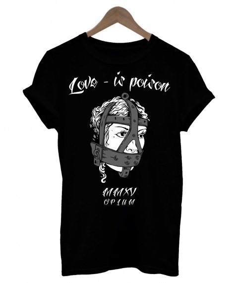 Das Männer-T-Shirt Love - is poison MMXV