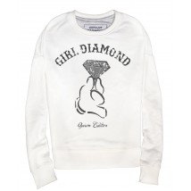 Das weibliche Sweatshirt Girl Diamond
