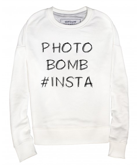 Das weibliche Sweatshirt # insta