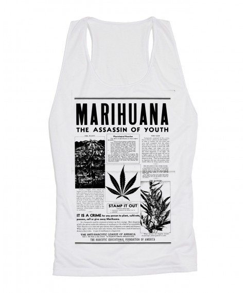 Free Marihuana undershirt