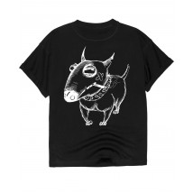 Оверсайз футболка &quot;Bull terrier&quot;