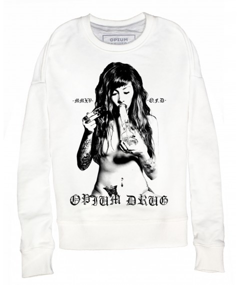 Das weibliche Sweatshirt Girl