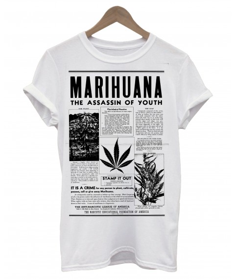 Das Männer-T-Shirt Marihuana MMXV