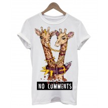 Das weibliche T-Shirt Giraffes