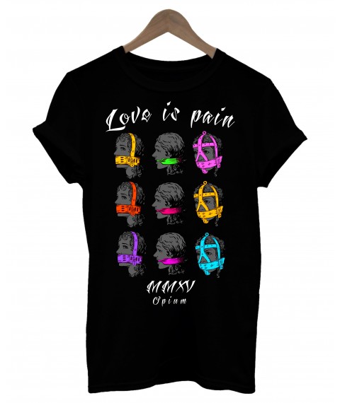 Das Männer-T-Shirt Love is Pain MMXV