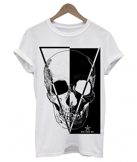 Das Männer-T-Shirt Opium FD Skull MMXV