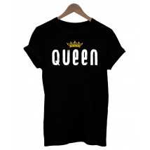 Женская футболка Qween Black