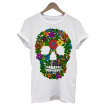 Женская футболка Skull Flouer