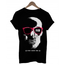 Чоловіча футболка Skull Fuck black MMXV