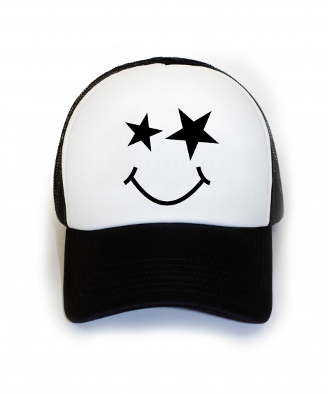 Tracker cap with Smile print