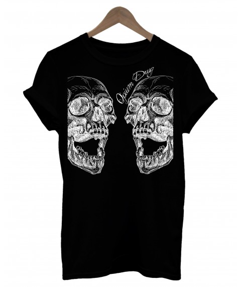 Two Skull Black MMXV t-shirt