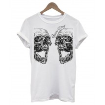 Das Männer-T-Shirt Two Skull MMXV