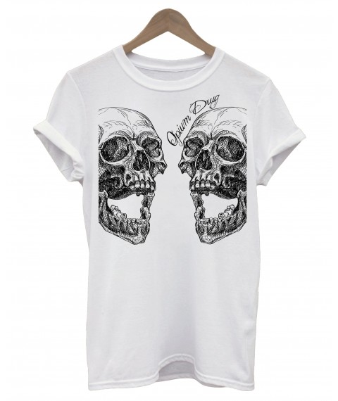 Das Männer-T-Shirt Two Skull MMXV