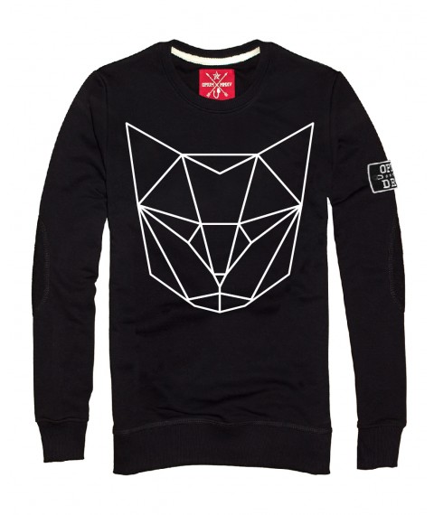 Men's Cat linework sweatshirt