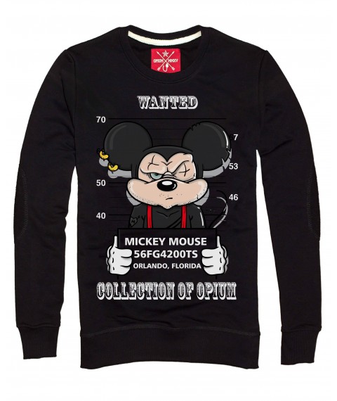 Світшот чоловічої Wanted Mickey