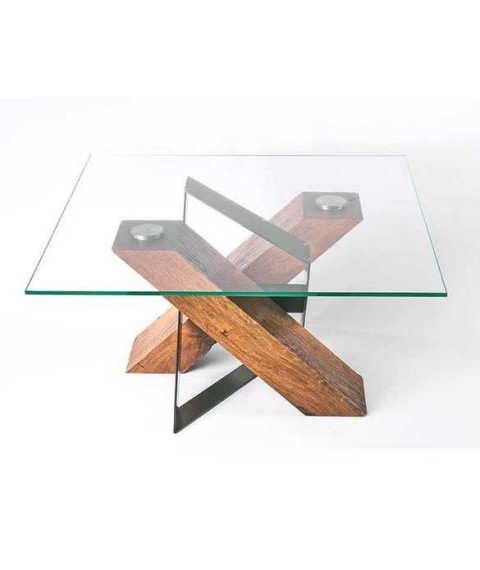Solovero Nikus coffee table glass square