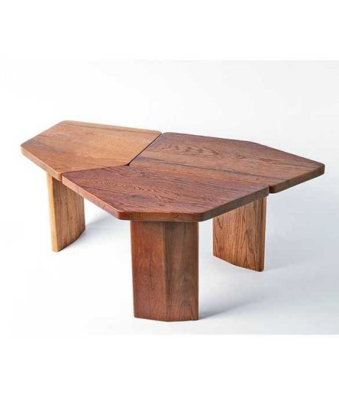 Solovero Lara coffee table in vintage oak