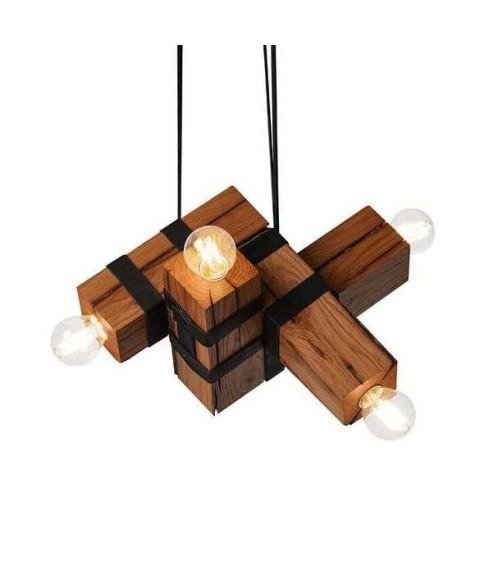Solovero Tatris wooden pendant lamp