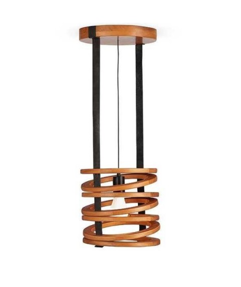 Solovero Trimy wooden pendant lamp