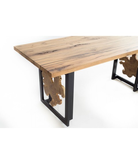 Solovero Grandy vintage dining table oak 180x80x75 cm