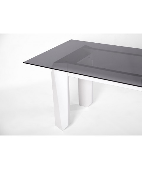 Solovero Orto dining table white matt 160 / 180x80x75 cm