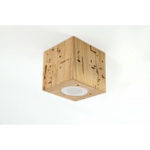 Wooden ceiling lamp Solovero Rubicon 3
