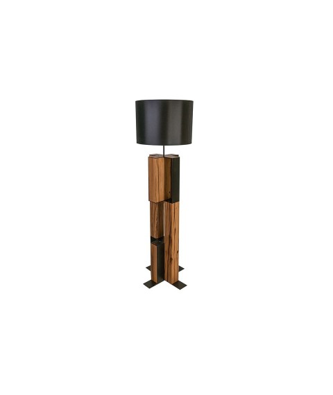 Floor lamp Solovero Tony wooden black 1660