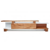 Wooden TV cabinet Solovero Largo 240x52x37 cm
